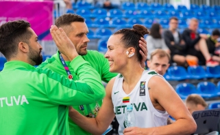  Fantastiški Nacickaitės šūviai moterų 3x3 rinktinę nuvedė iki FIBA turnyro finalo